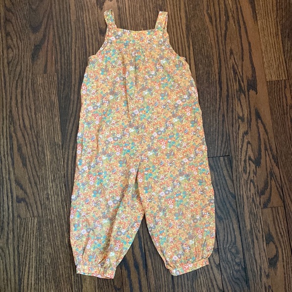 Bonpoint Liberty Flowers Long Jumpsuit